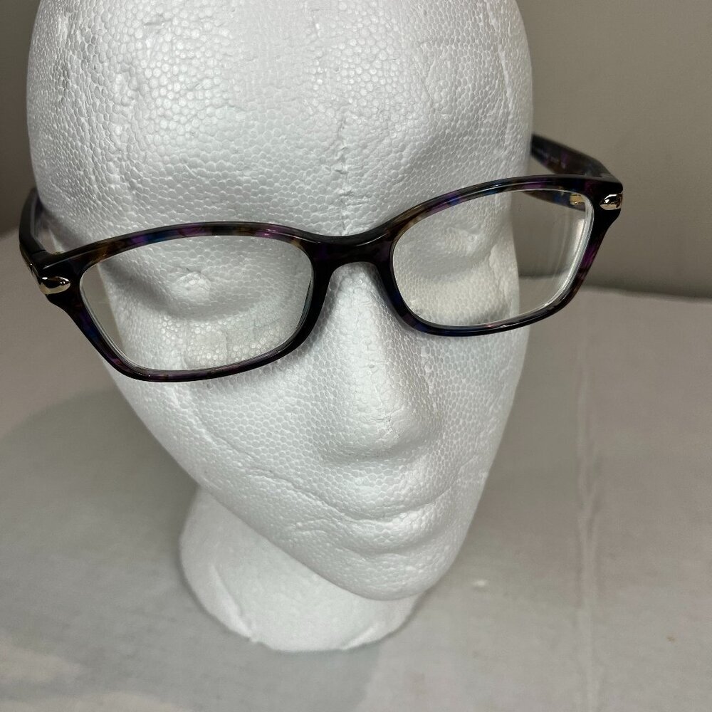 Coach full rim eyeglasses, Confetti Purple, HC 6065 5288, 51-17-135
